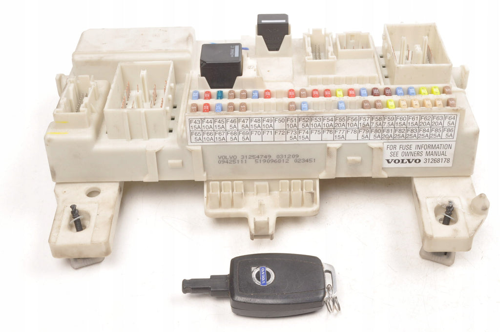 BOX MODULE BSI VOLVO S40 II V50 C30 C70 KEY 31254749 31268178