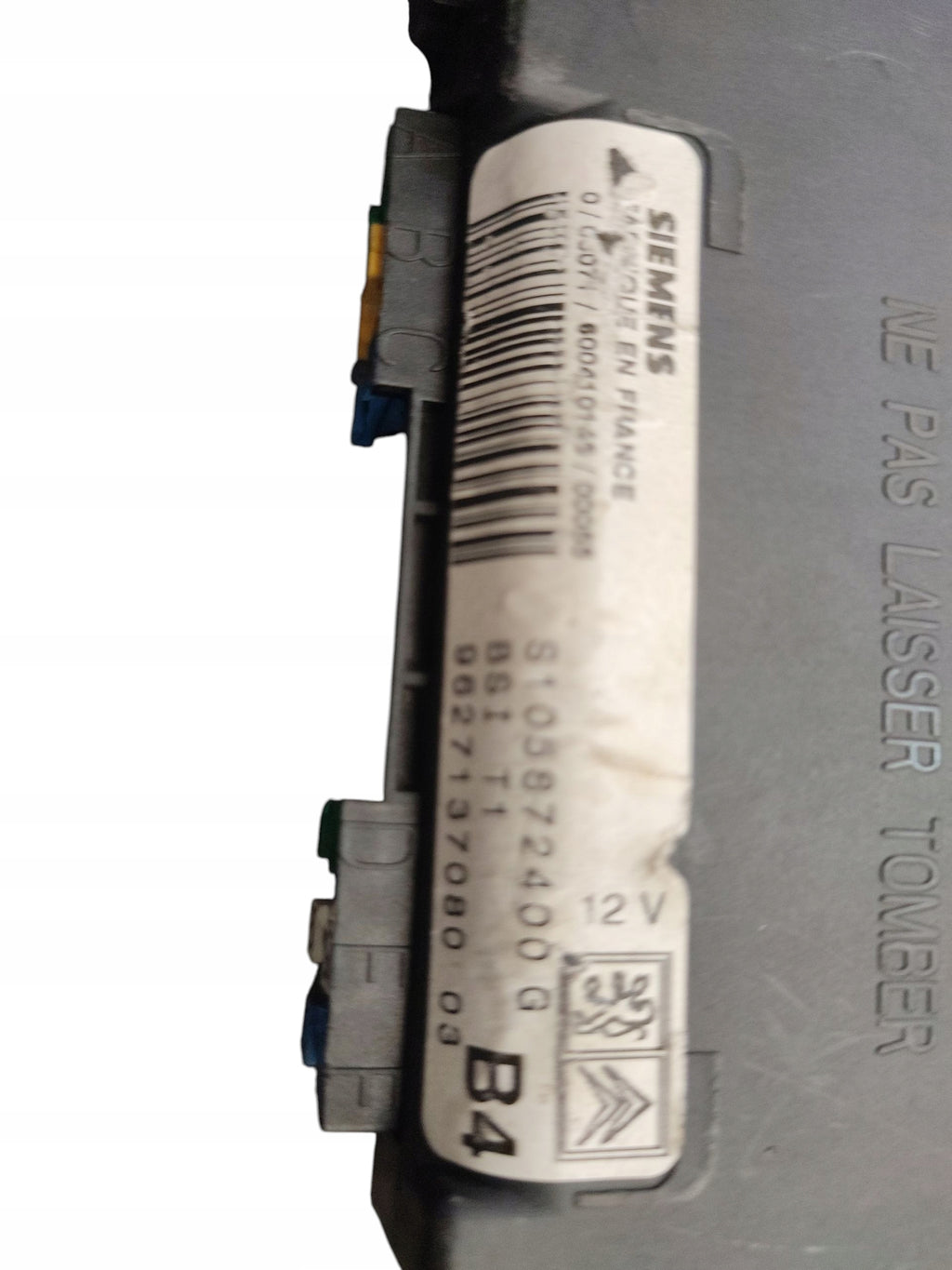 BSI MODULE FUSE BOX PEUGEOT 206 9627137080 B4