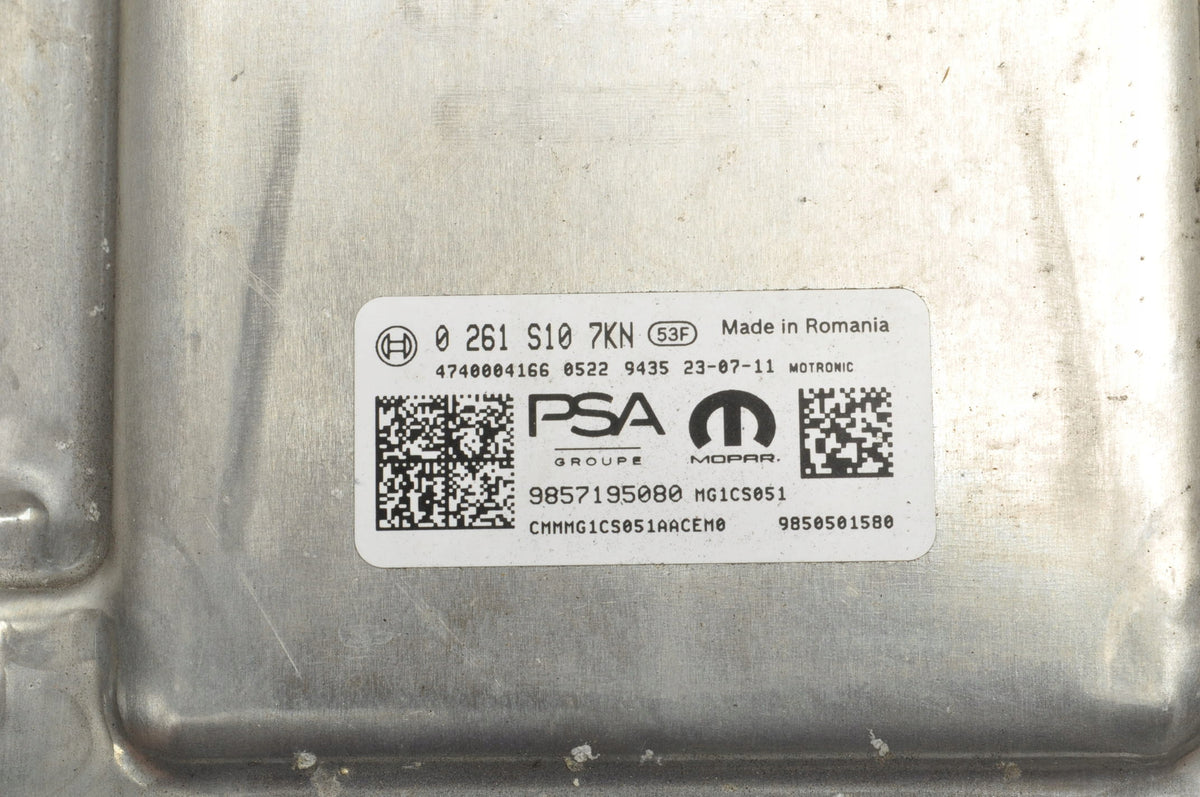 C5 AIRCROSS MOKKA B II 1.2 THP 136KM COMPUTER ENGINE DRIVER 9857195080