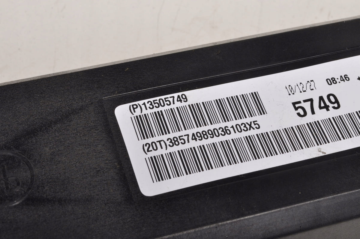 CHEVROLET CRUZE AND AIR CONDITIONING CONTROLLER 13505749