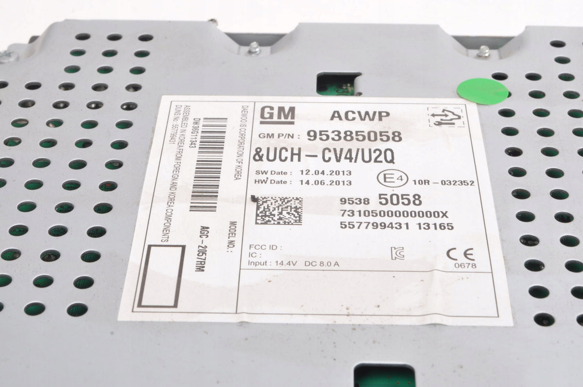 CHEVROLET SPARK M300 RADIO 95385058
