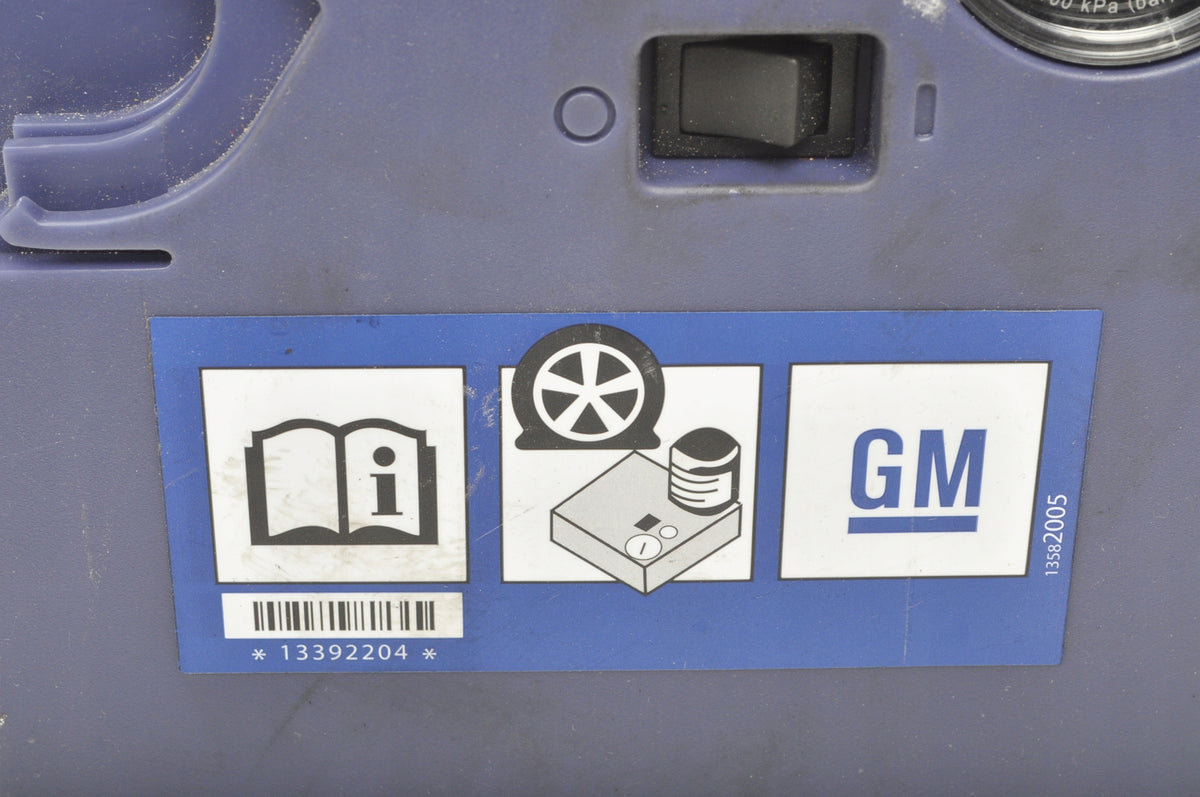 CHEVROLET TRAX AIR COMPRESSOR 13392204