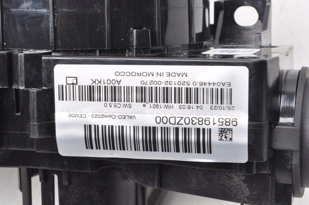 CITROEN C4 III COMBINED SWITCH 98519830ZD