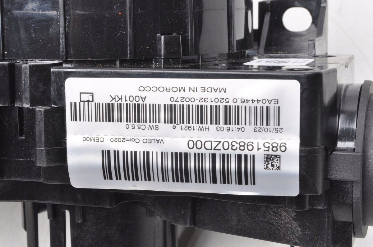 CITROEN C4 III COMBINED SWITCH 98519830ZD