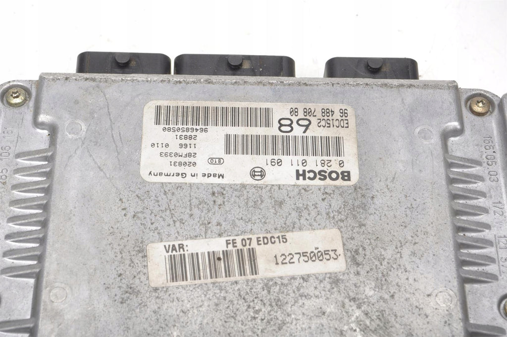 CITROEN C5 AND 2.0 HDi ENGINE DRIVER 9648870880