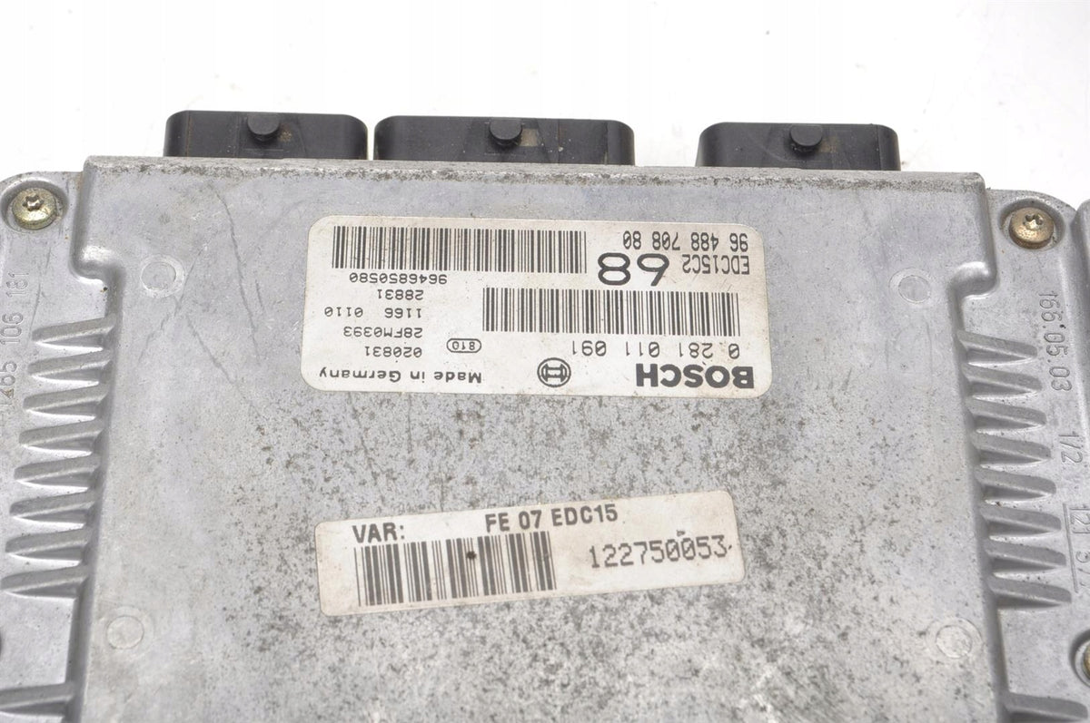 CITROEN C5 AND 2.0 HDi ENGINE DRIVER 9648870880