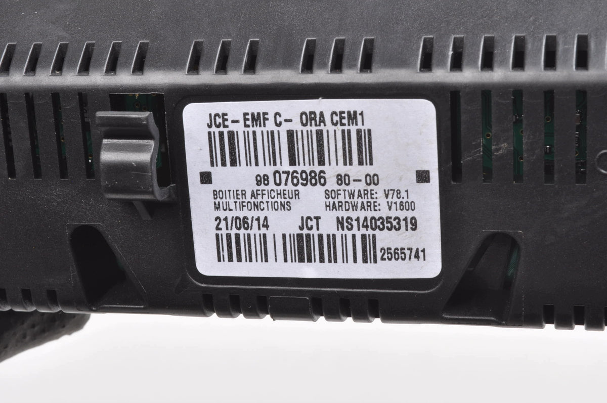 CITROEN DS3 DISPLAY 9807698680