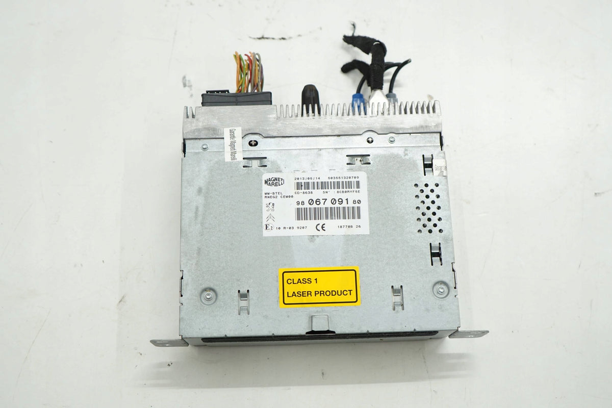 CITROEN DS5 13R RADIO NAVIGATION READER 9806709180