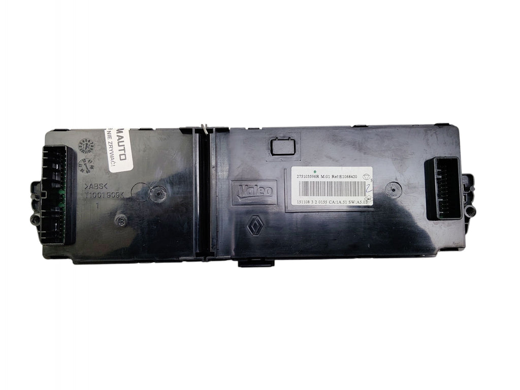 CLIMATRONIC AIR CONDITIONING PANEL RENAULT MEGANE III SCENIC III 275103596R