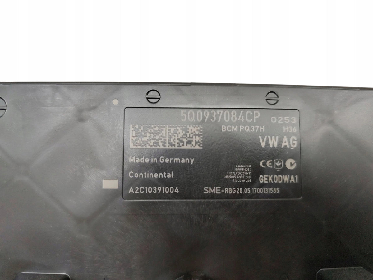 COMFORT CONTROLLER MODULE BCM SKODA SUPERB III VW TIGUAN II 5Q0937084CP
