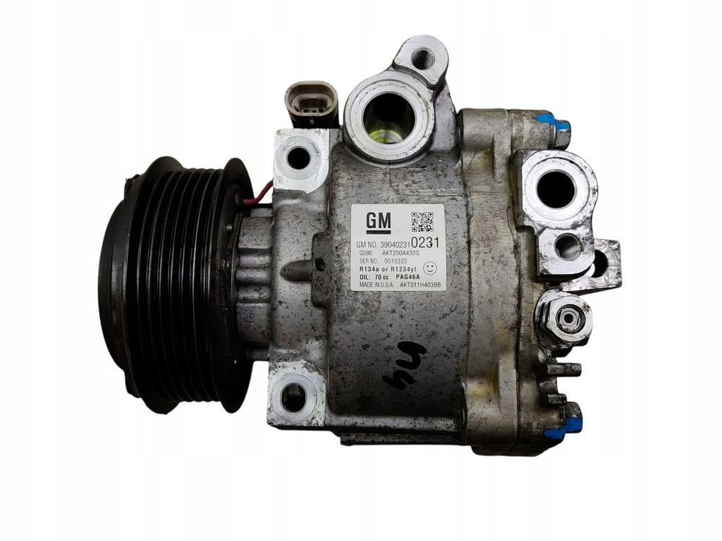 COMPRESSOR AIR CONDITIONING COMPRESSOR OPEL MOCHA A X (2012-2016) 39040231