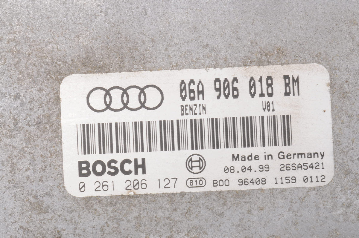 COMPUTER ENGINE CONTROLLER AUDI A3 8L 1.8 20V 125KM 06A906018BM