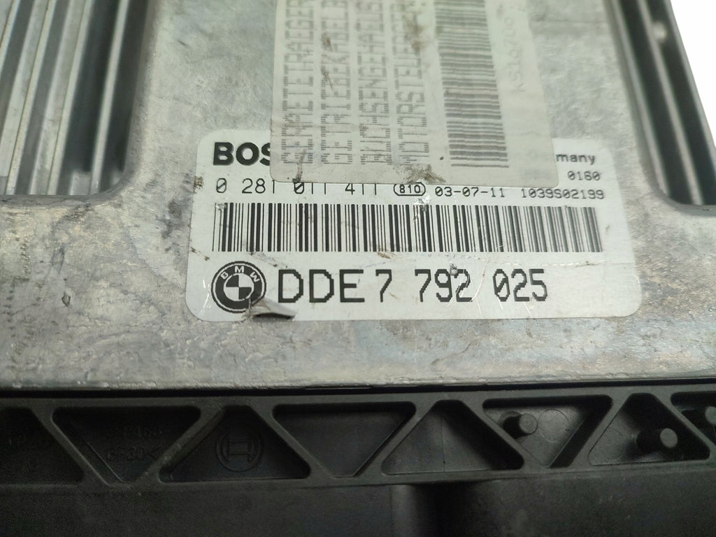 COMPUTER ENGINE CONTROLLER BMW E46 2.0 D 115KM 0281011411