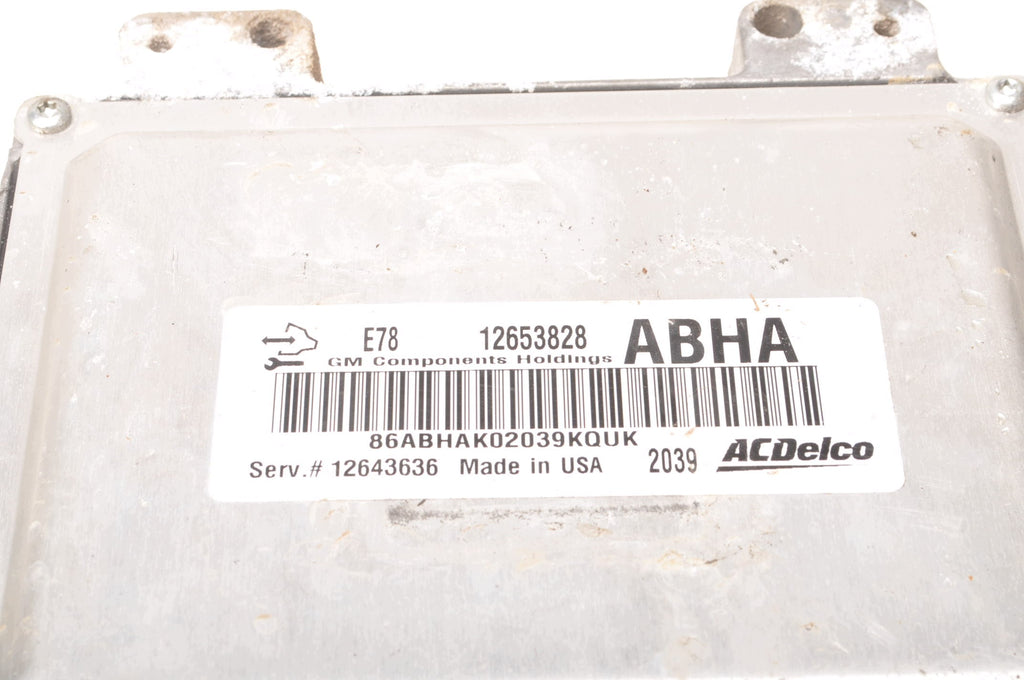 COMPUTER ENGINE CONTROLLER CHEVROLET VOLT OPEL AMPERE 1.4 151KM 12653828