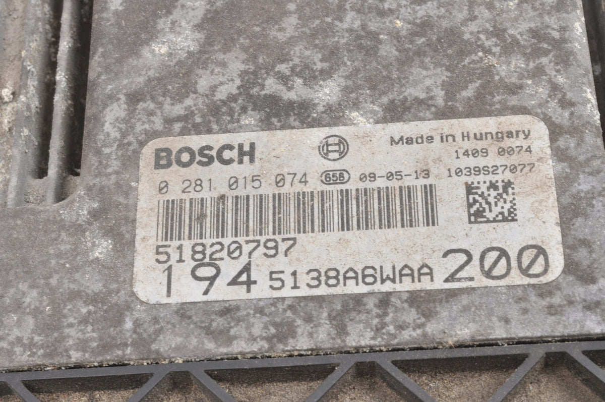 COMPUTER ENGINE CONTROLLER FIAT CROMA II 2.4 D 51820797