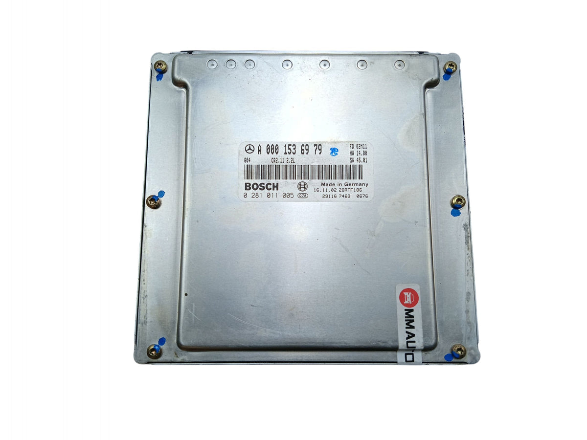COMPUTER ENGINE CONTROLLER MERCEDES C W203 2.2 CDI A0001536979 0281011005