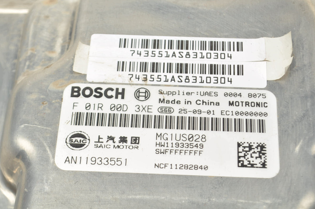COMPUTER ENGINE CONTROLLER MG 3 III ZS II 1.5 Hybrid AN11933551 F01R00D3XE