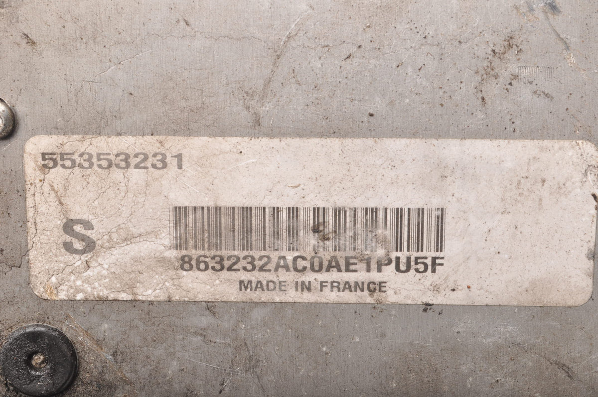COMPUTER ENGINE CONTROLLER SAAB 9-3 II 55353231 2.0T 210KM