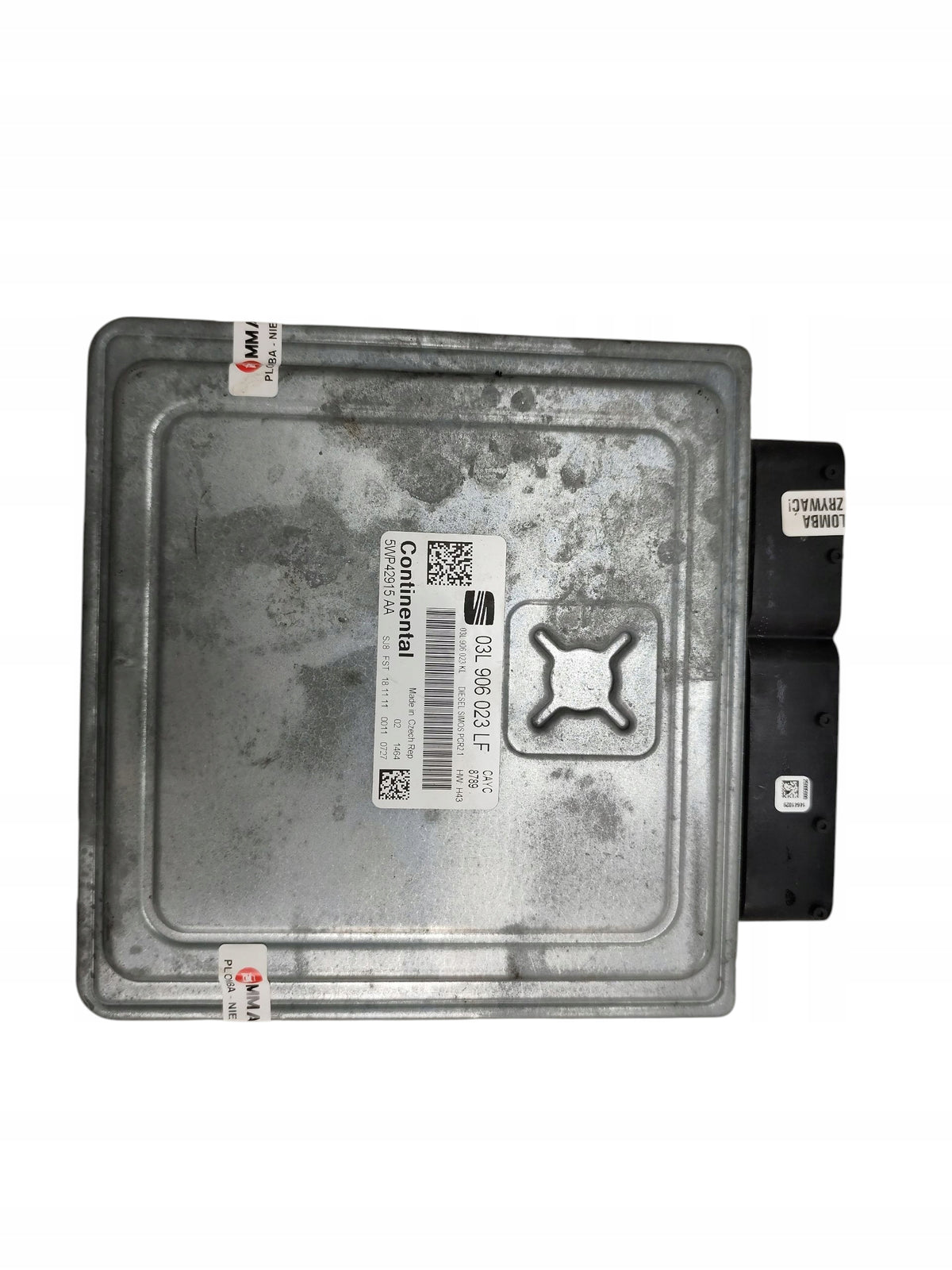 COMPUTER ENGINE CONTROLLER SEAT ALTEA 1.6 TDI 105KM 03L906023LF 5WP42915AA
