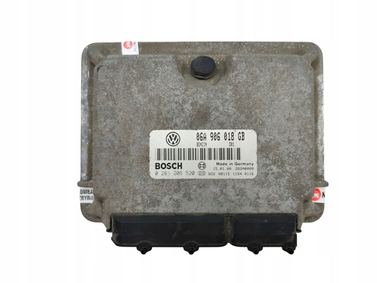 COMPUTER ENGINE CONTROLLER SKODA OCTAVIA I 1.8 T 06A906018GB 0261206520