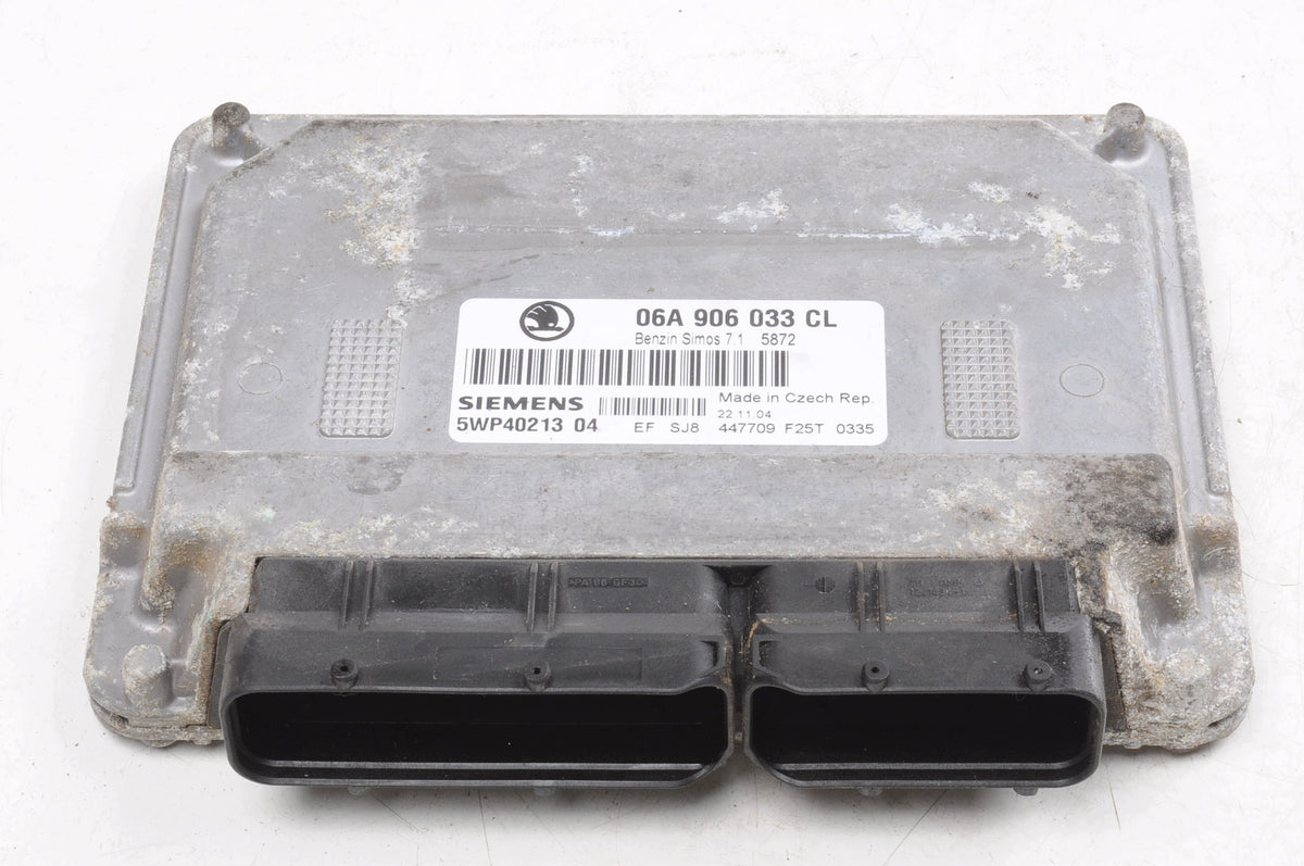 COMPUTER ENGINE CONTROLLER SKODA OCTAVIA II 1.6 8V 102KM 06A906033CL