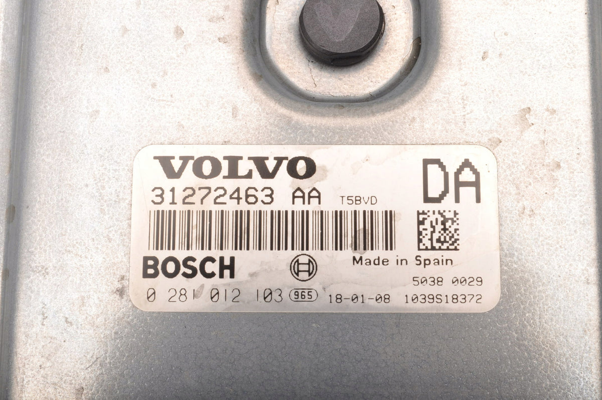 COMPUTER ENGINE CONTROLLER VOLVO C30 S40 II C70 V50 2.4 D5 179KM 31272463