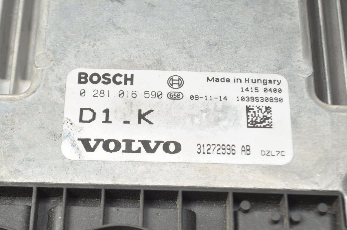 COMPUTER ENGINE CONTROLLER VOLVO C30 S40 II V50 C70 1.6 D 31272996