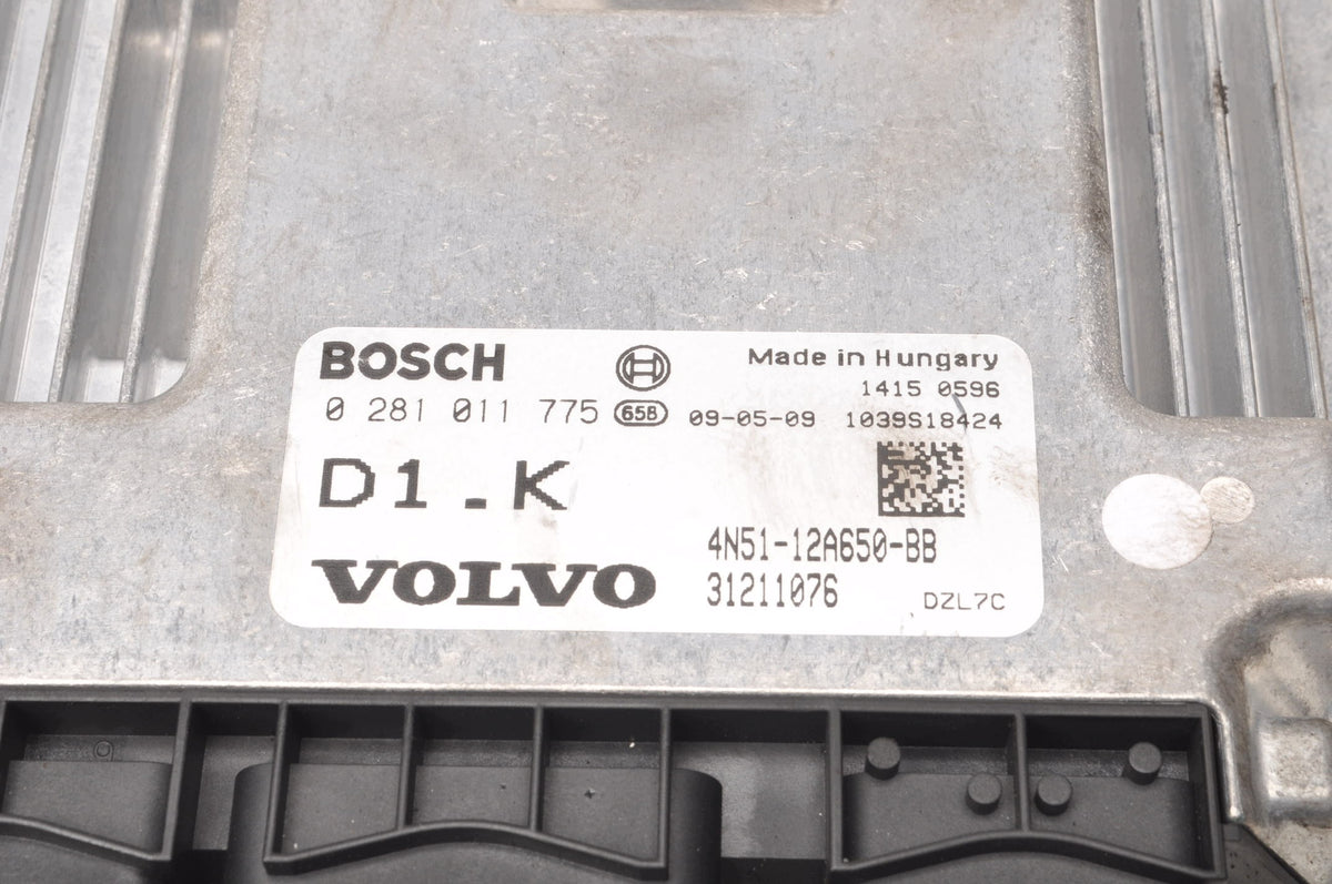 COMPUTER ENGINE CONTROLLER VOLVO C30 S40 V50 C70 1.6 D 109KM 31211076