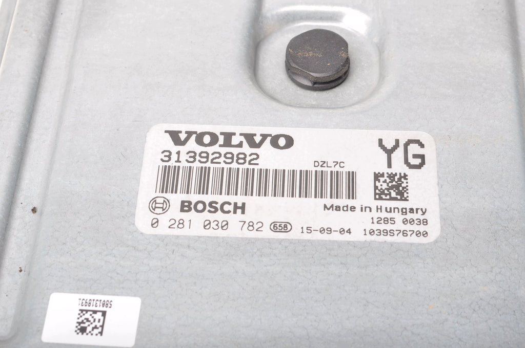 COMPUTER ENGINE CONTROLLER VOLVO V60 XC60 AND 2.4 D5 220KM 31392982