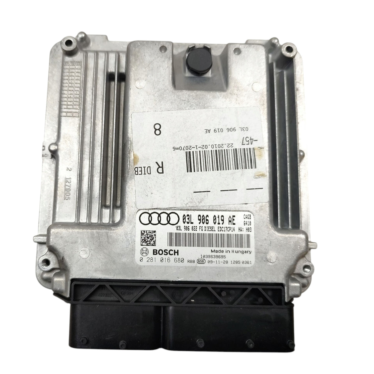 COMPUTER ENGINE DRIVER AUDI A6 C6 2.0 TDI CAGB 03L906019AE 0281016680