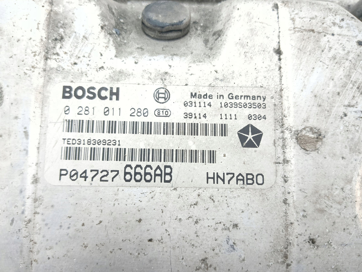 COMPUTER ENGINE DRIVER CHRYSLER VOYAGER IV 2.5 CRD 141KM P04727666AB