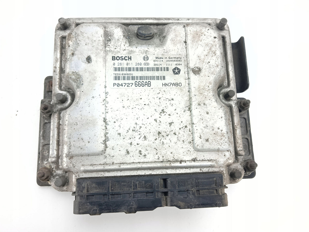 COMPUTER ENGINE DRIVER CHRYSLER VOYAGER IV 2.5 CRD 141KM P04727666AB