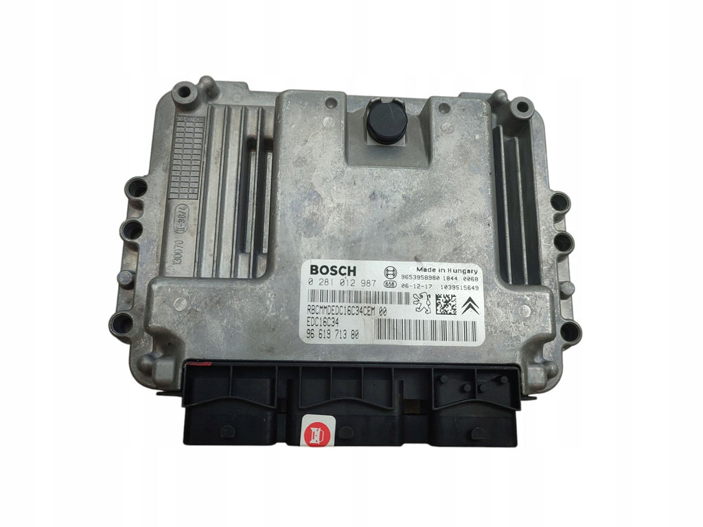 COMPUTER ENGINE DRIVER CITROEN C5 II (2004-2008) 1.6 HDI 9661971380