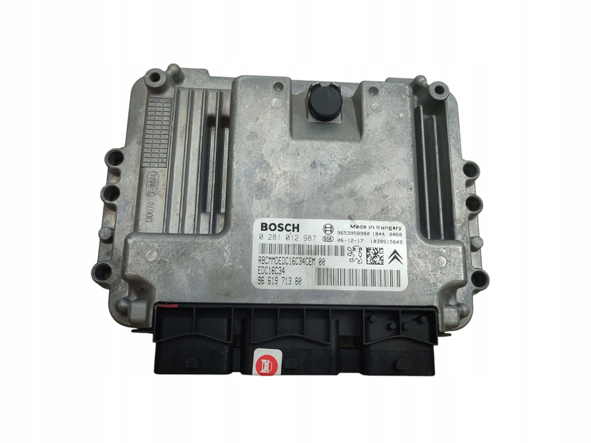 COMPUTER ENGINE DRIVER CITROEN C5 II (2004-2008) 1.6 HDI 9661971380