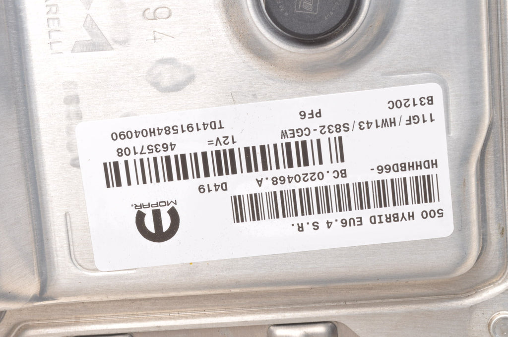 COMPUTER ENGINE DRIVER FIAT 500 1.0 Mild Hybrid 69HP 46357108 2025