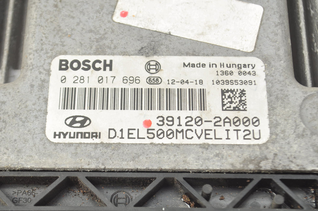 COMPUTER ENGINE DRIVER HYUNDAI IX35 1.7 CDTI 16V 116HP 39120-2A000