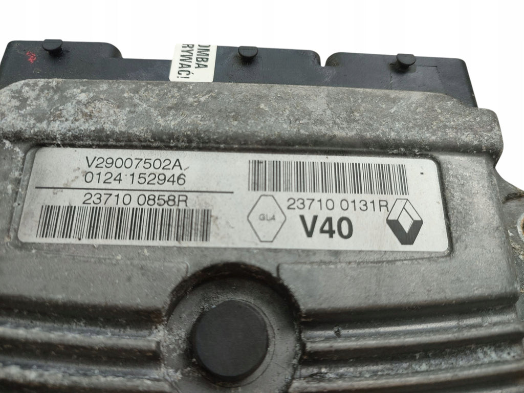 COMPUTER ENGINE DRIVER MEGANE III FLUENCE 1.6 16V 237100131R 237100858R