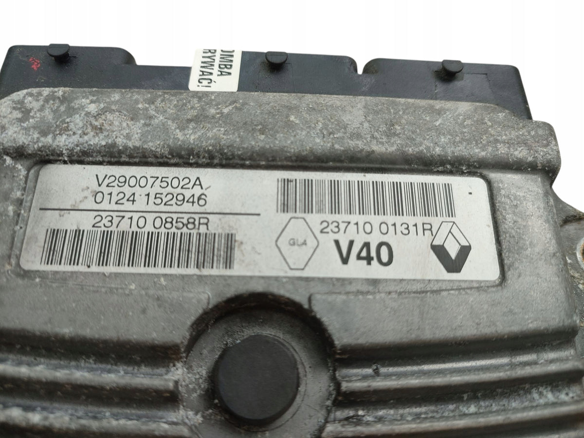 COMPUTER ENGINE DRIVER MEGANE III FLUENCE 1.6 16V 237100131R 237100858R