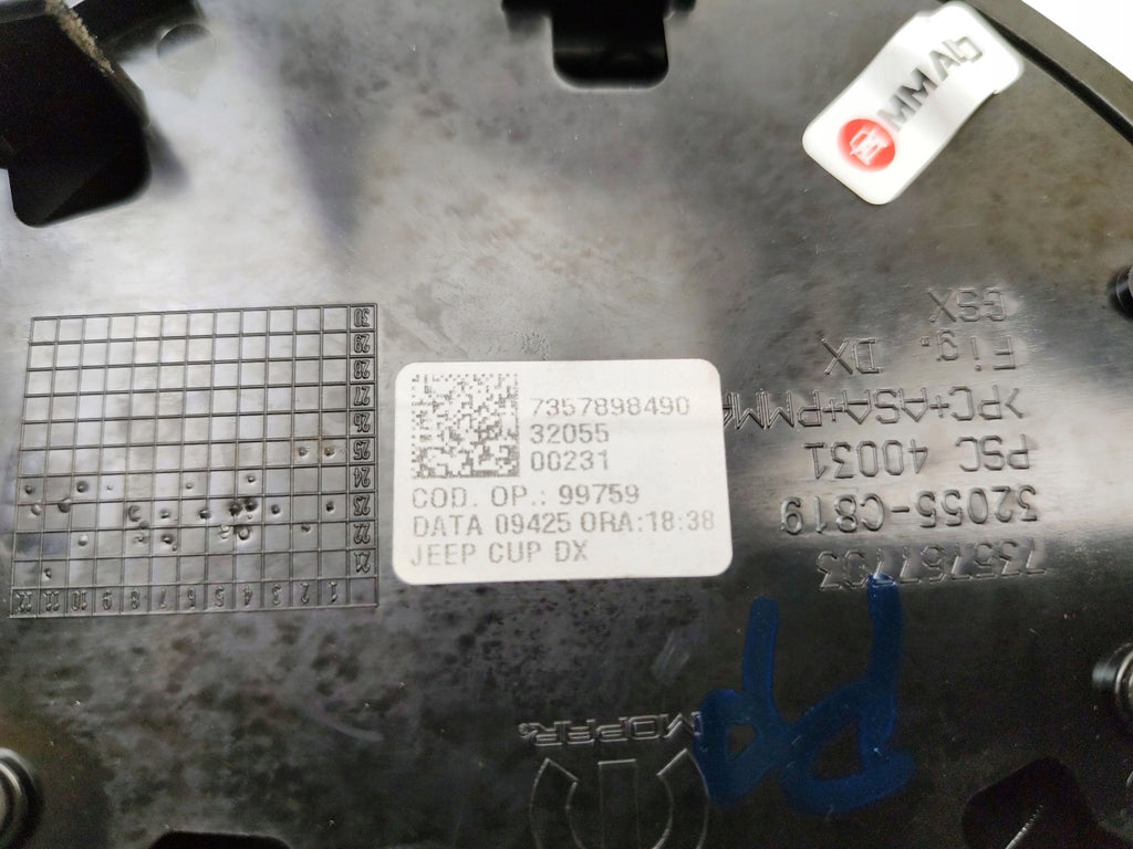 CONSOLE BOARD CAP JEEP AVENGER (2022-) 7357898490 735767703