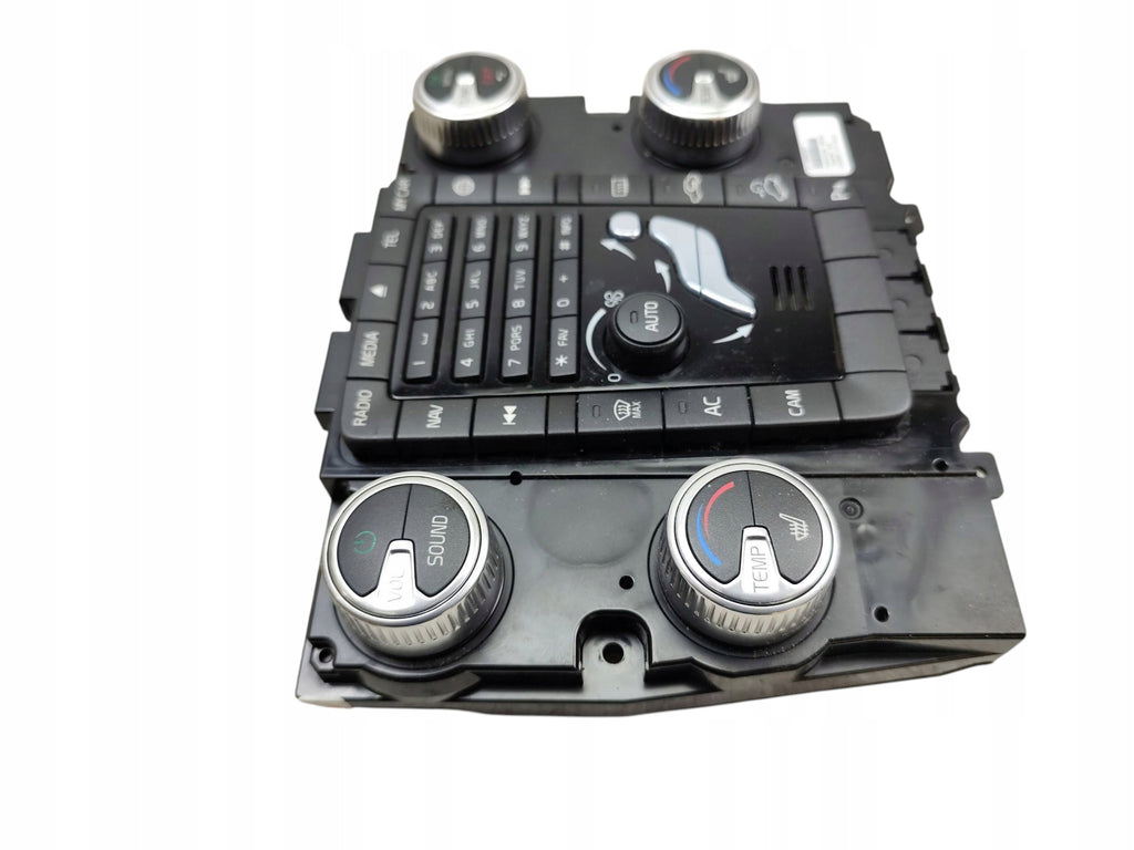 CONTROL PANEL FOR AIR CONDITIONING RADIO VOLVO XC60 AND LIFT (2013-2017) 31398587