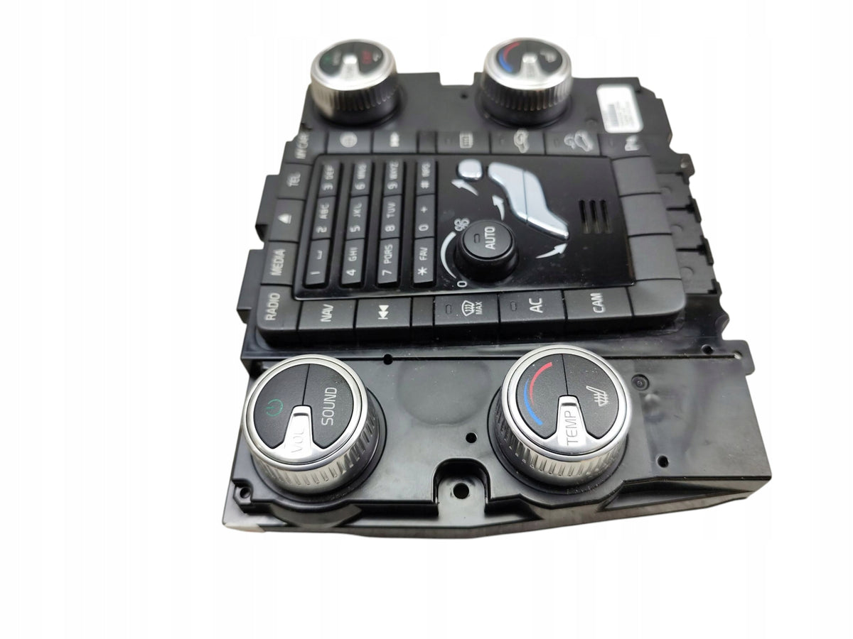 CONTROL PANEL FOR AIR CONDITIONING RADIO VOLVO XC60 AND LIFT (2013-2017) 31398587