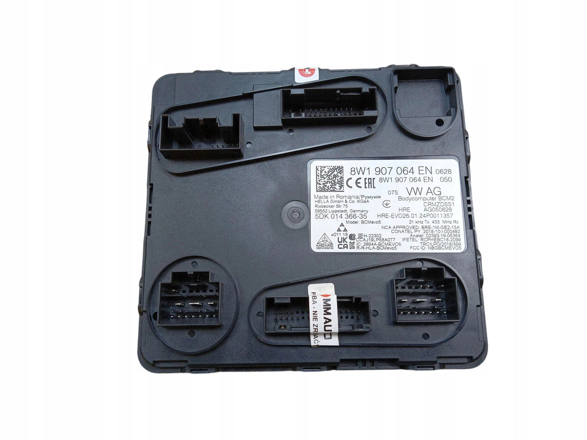 CONTROLLER COMFORT MODULE AUDI A4 B9 8W1907064EN