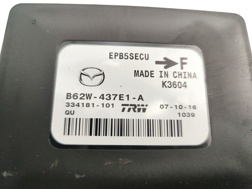 CONTROLLER HANDBRAKE MODULE MAZDA 3 III BM/BN CX-5 B62W-437E1-A