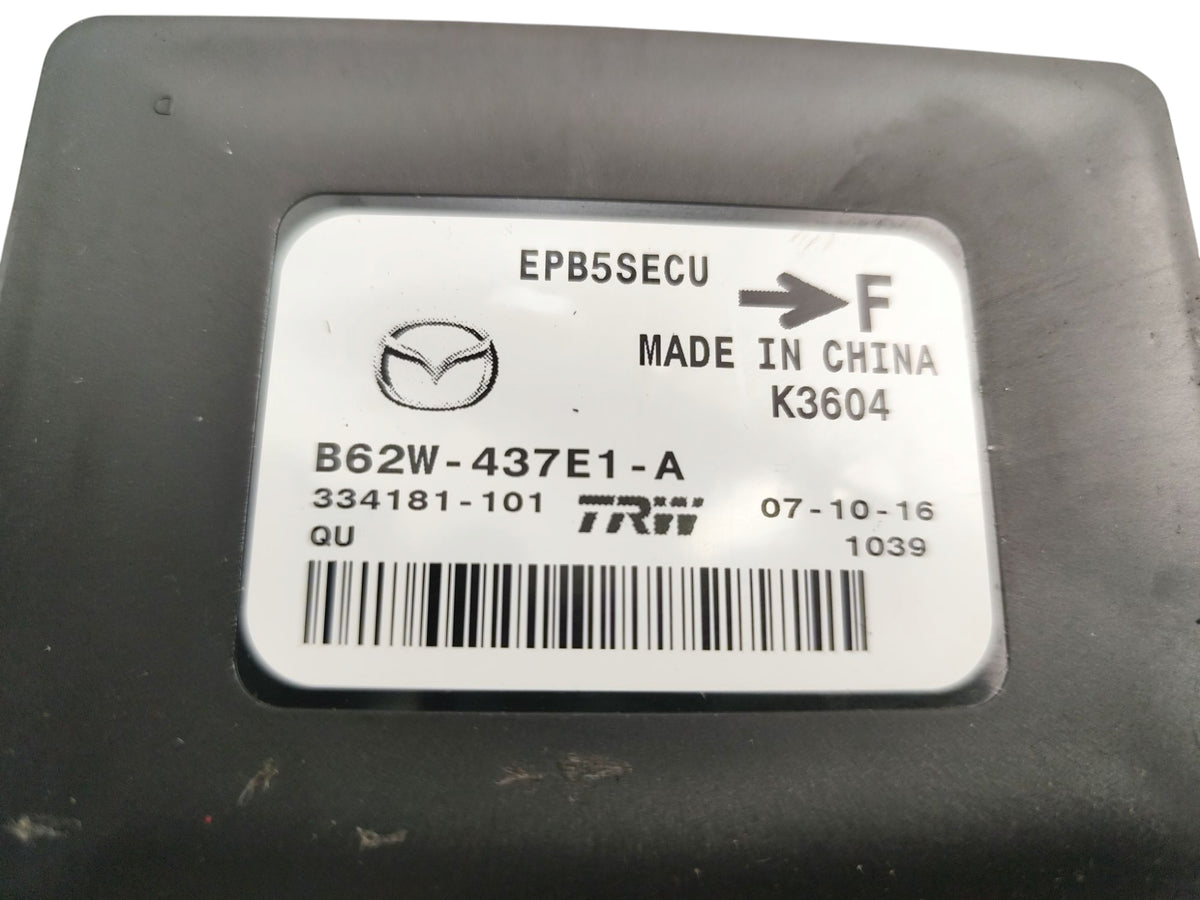 CONTROLLER HANDBRAKE MODULE MAZDA 3 III BM/BN CX-5 B62W-437E1-A