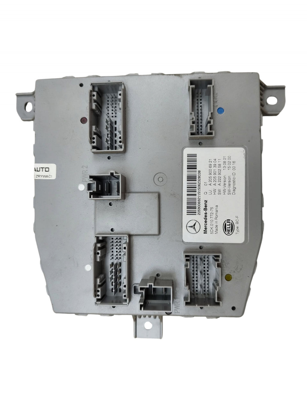 CONTROLLER MODULE SAME MERCEDES C W205 A2059006921 A2059013904 A2229025811
