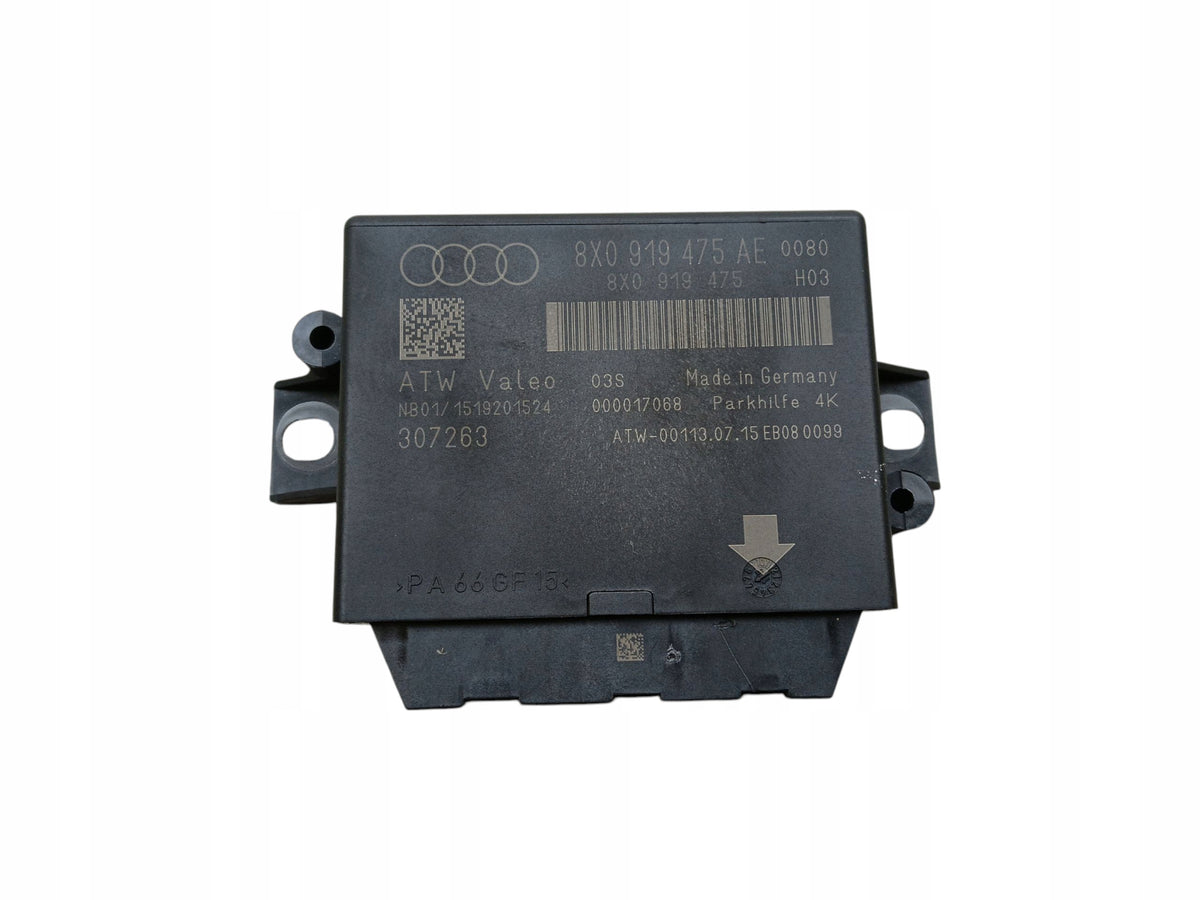 CONTROLLER PDC MODULE OF PARKING SENSORS AUDI Q3 AND 8U A1 8X 8X0919475AE