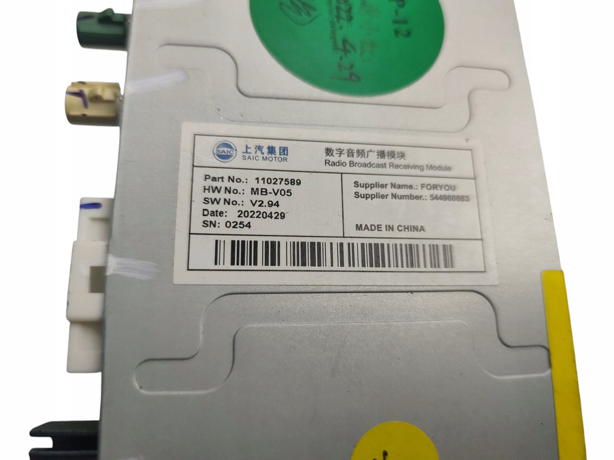 CONTROLLER RADIO MODULE MG ZS I EV 11027589