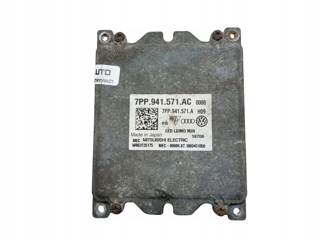 CONVERTER LED MODULE PASSAT B8 TOURAN II CRAFTER II KODIAQ 7PP941571AC