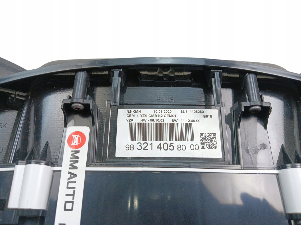 COUNTER CITROEN C3 III (2016-2020) 1.2 PureTech 82KM 9832140580 EUROPE