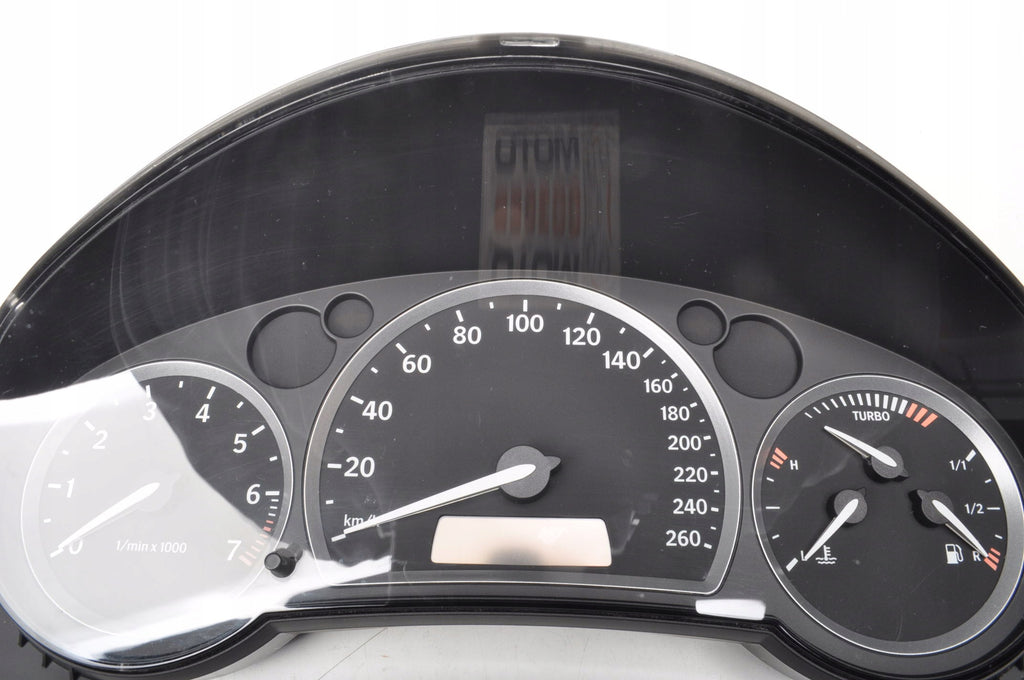 COUNTER CLOCKS 2.0T 210KM SAAB 9-3 II 12802925 EUROPE